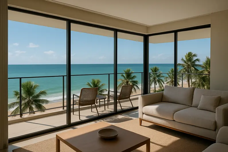 Apartment with sea view in Boa Viagem