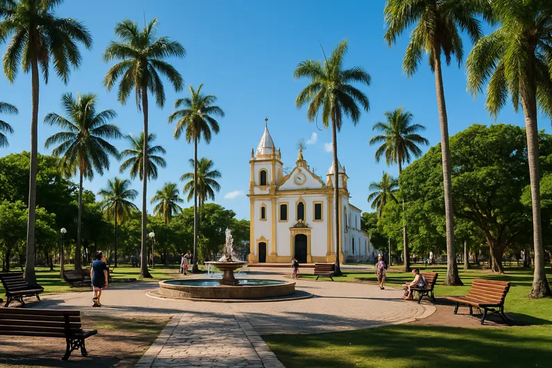Descubra a Pracinha de Boa Viagem e Igreja de Nossa Senhora da Boa Viagem